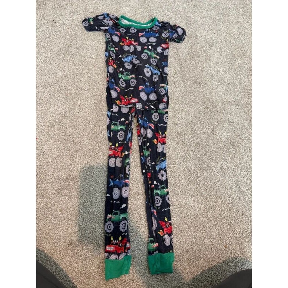Little Sleepies Monster Trucks Pajama Sets